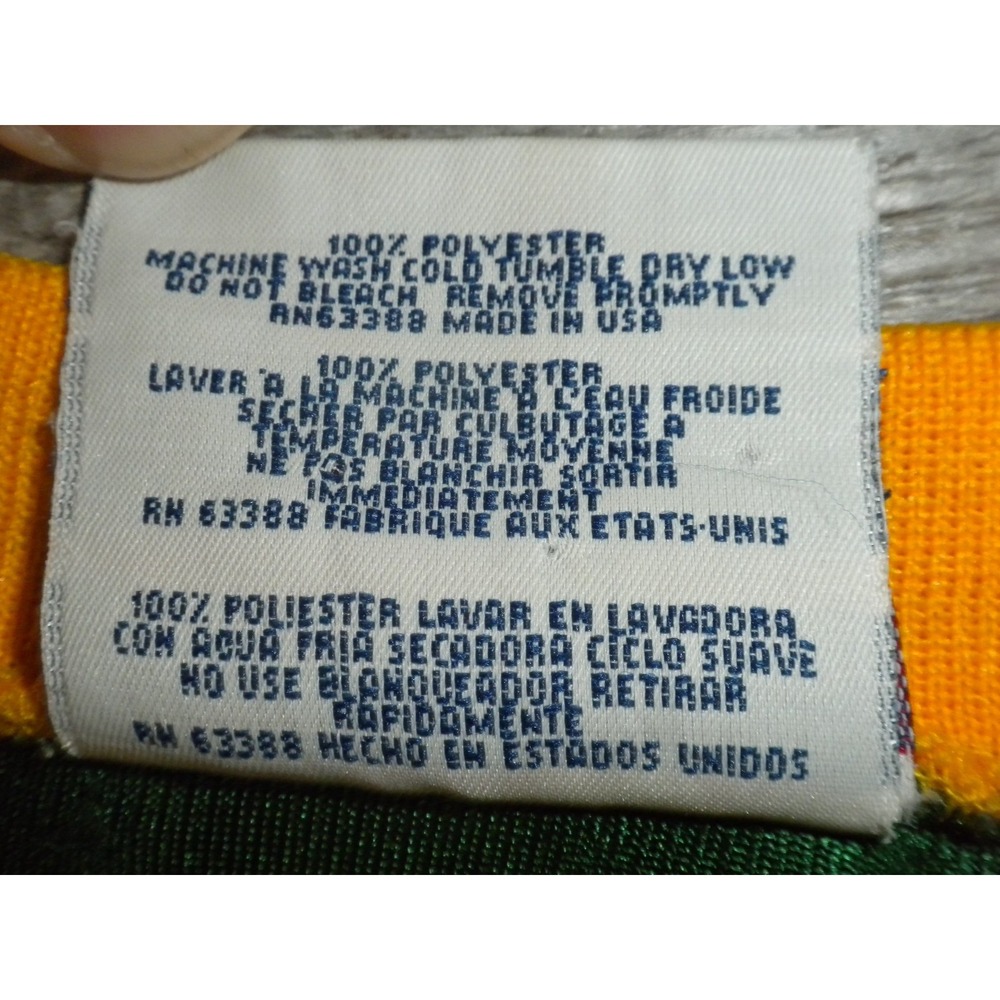 Logo Athletic Green‎ Bay Packers Home Jersey M Robert Brooks Mesh VTG 90's USA - Picture 6 of 7